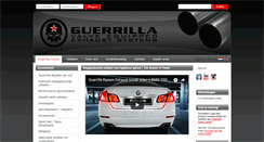 Desktop Screenshot of guerrilla-exhaust.com